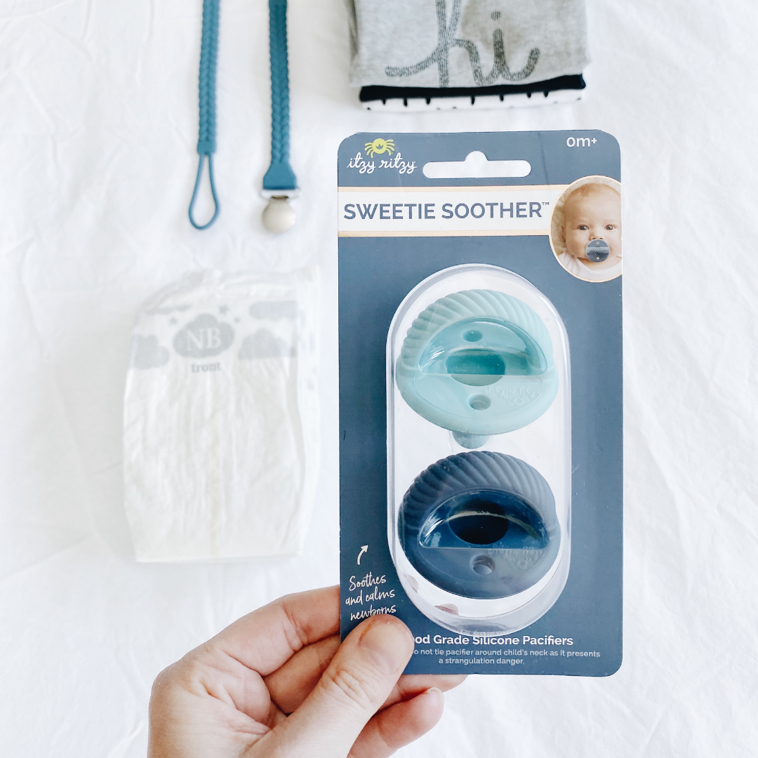 Sweetie Soother™ Pacifier Sets (2-pack): Agave + Succulent Cables