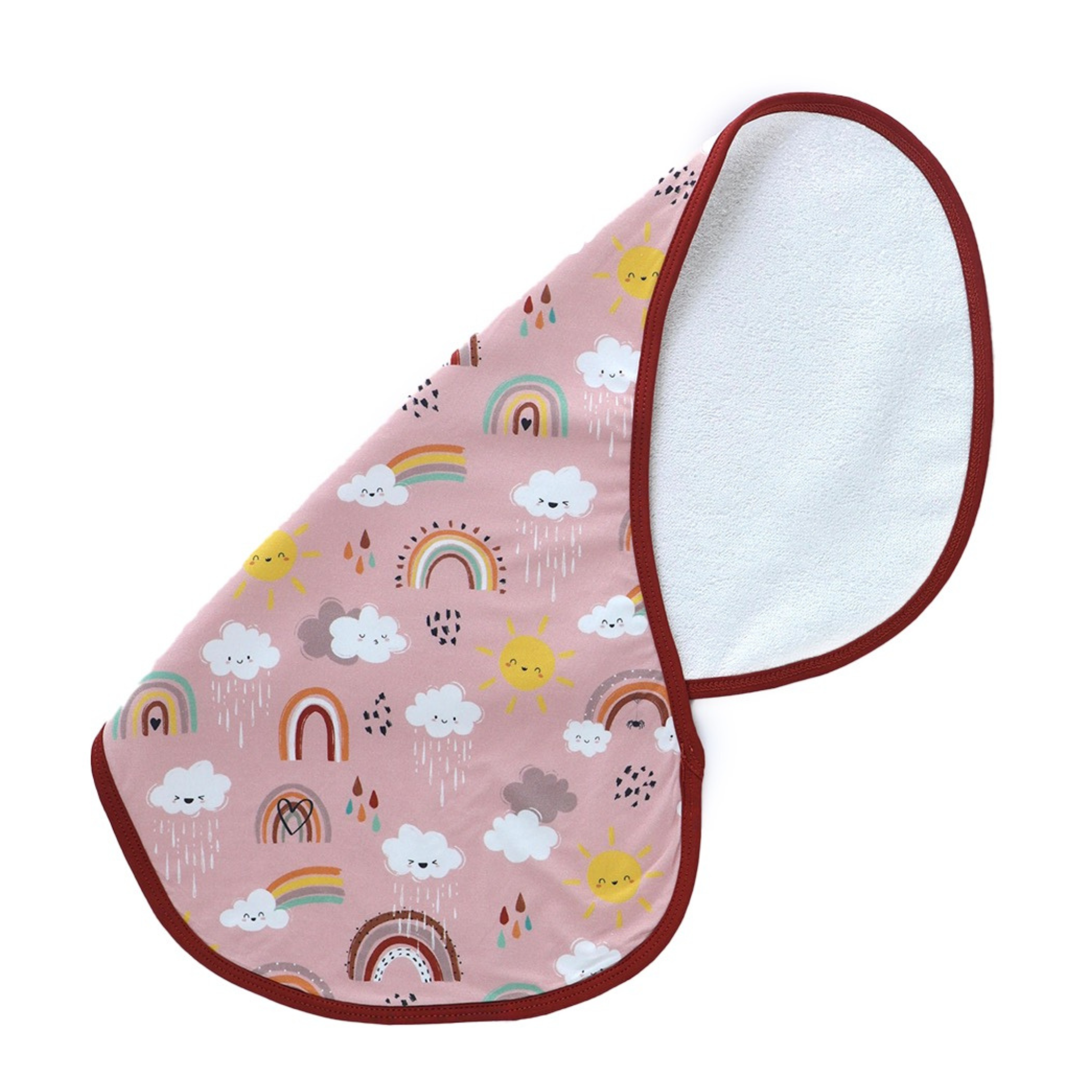 Bamboo Burp Cloth - Rainnbow π