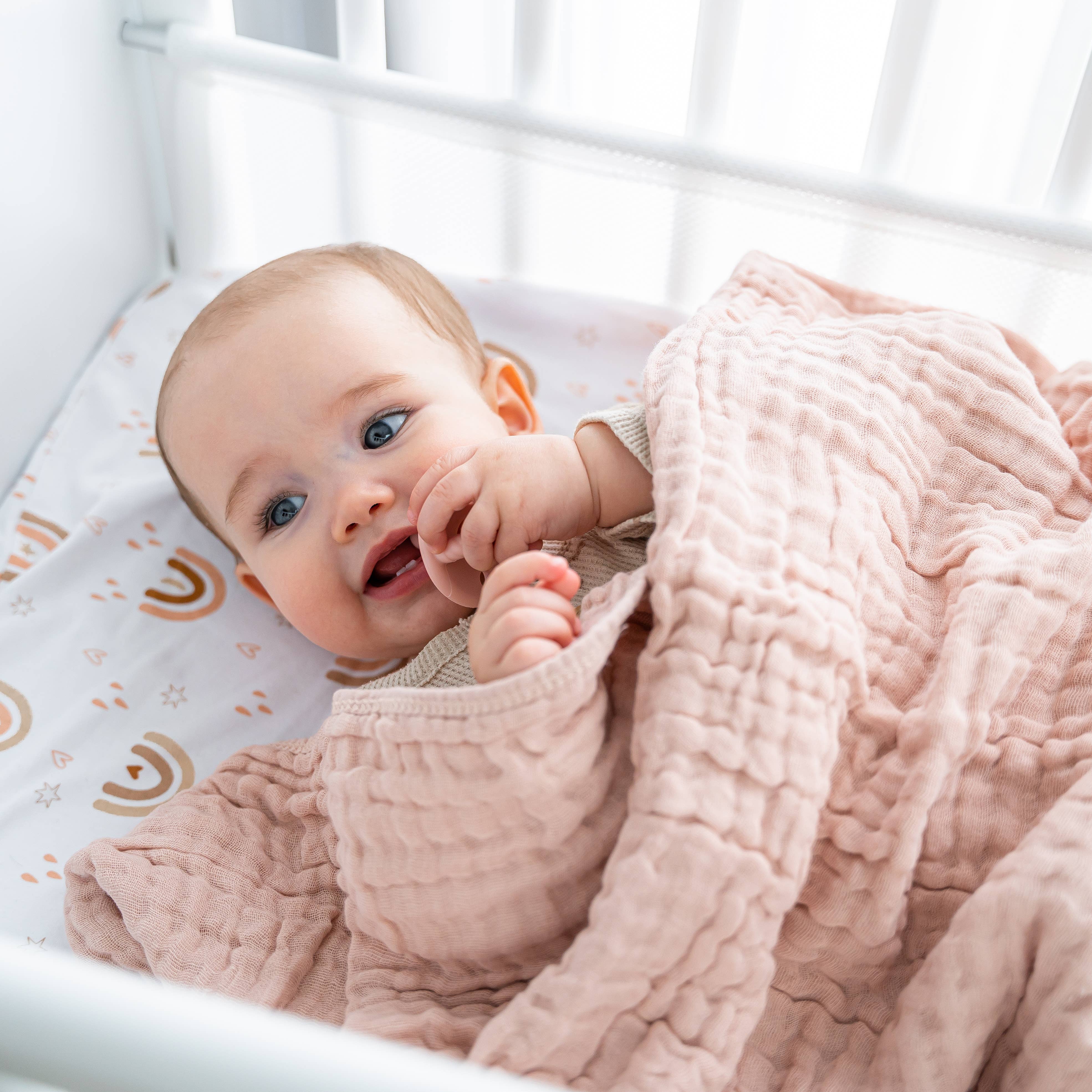 Baby Muslin Cotton Blankets by Comfy Cubs