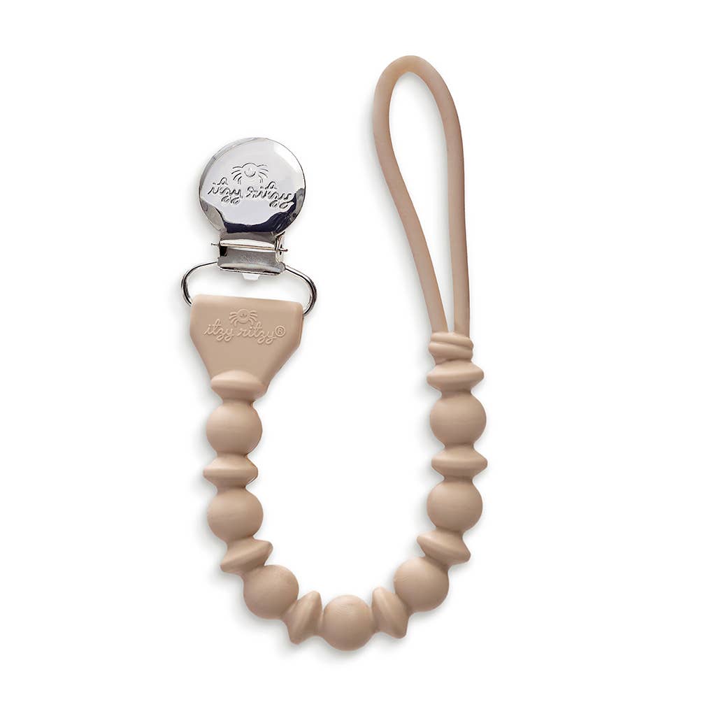 Silicone Pacifier Clip | Sweetie Strap™ Toast