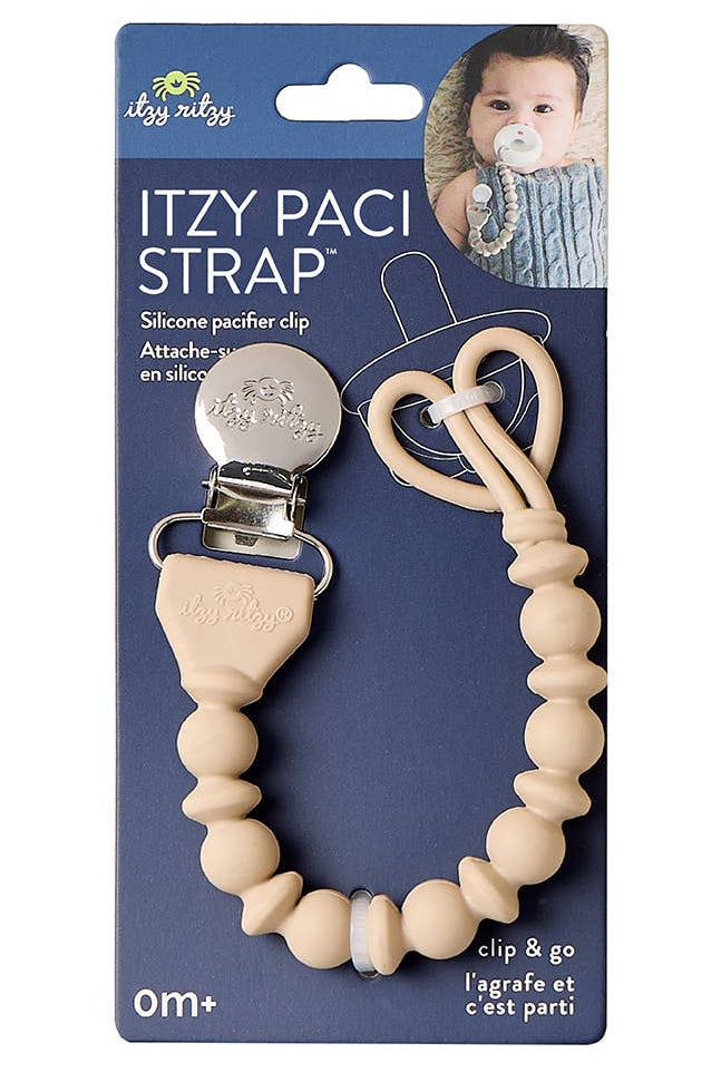 Silicone Pacifier Clip | Sweetie Strap™ Toast