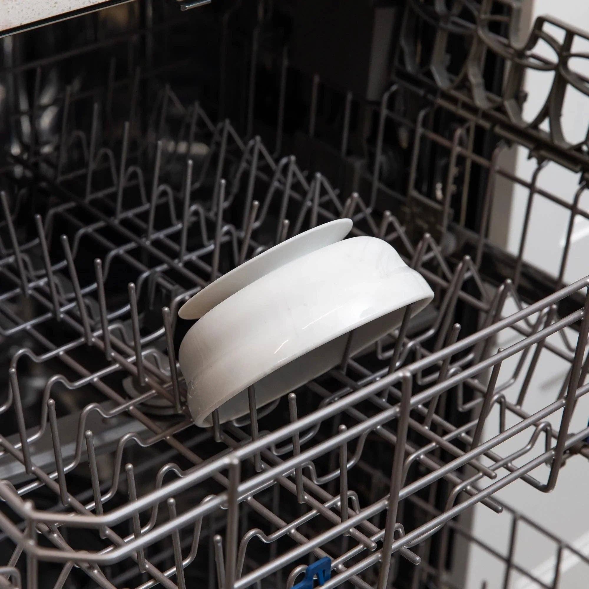 Silicone Grip Bowl: Marble