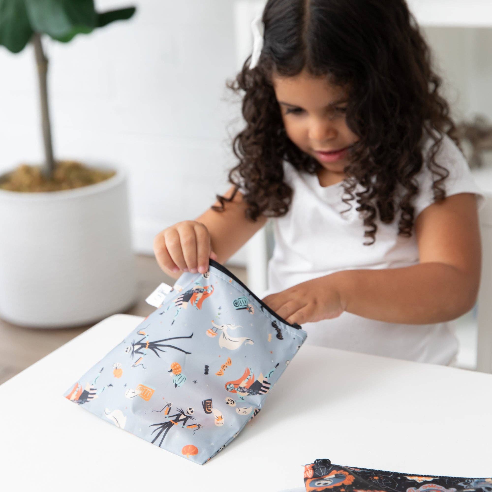 Reusable Snack Bag, Large 2 Pack: Everyday Is Halloween
