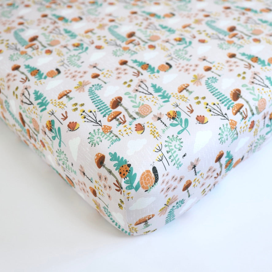 Bamboo-Crib Sheet - By Rainn-Rainn-Fern-Giggles N Gear