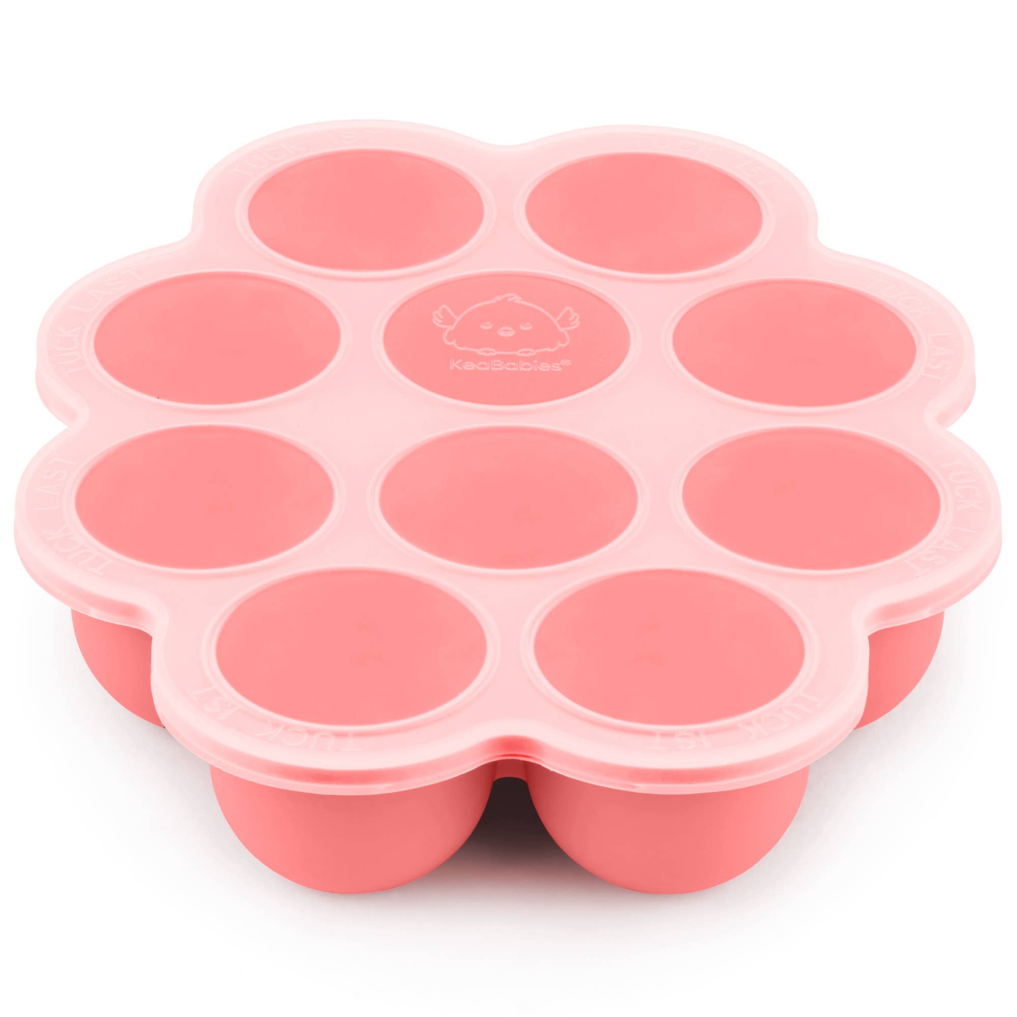 Silicone Baby Food Freezer Tray – 2oz x 10 Pods with Lid by KeaBabies | BPA-Free & Easy Release
