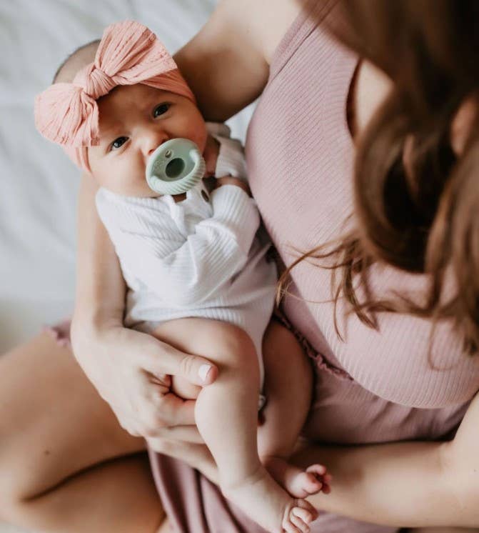 Sweetie Soother™ Pacifier Sets (2-pack): Agave + Succulent Cables