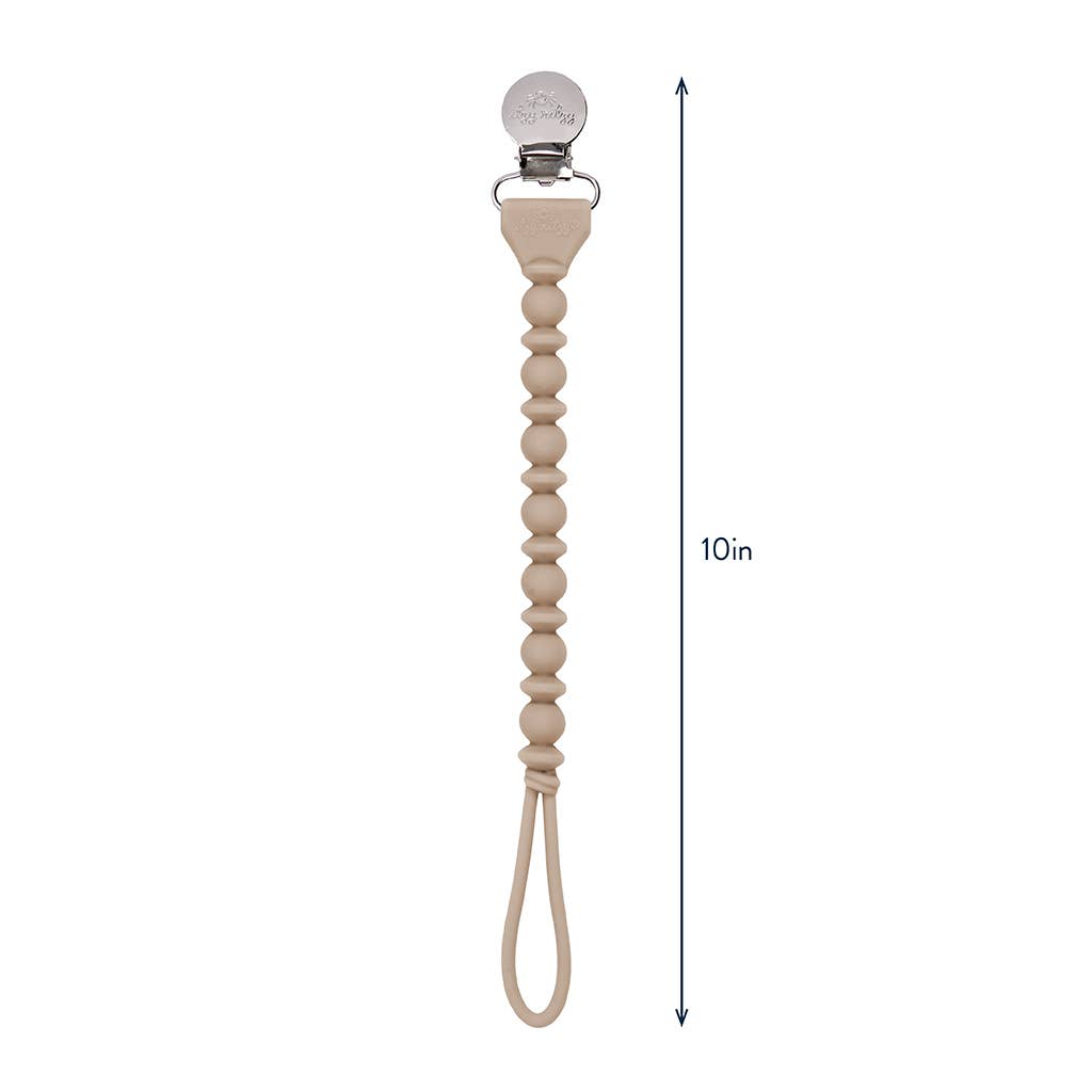 Silicone Pacifier Clip | Sweetie Strap™ Toast